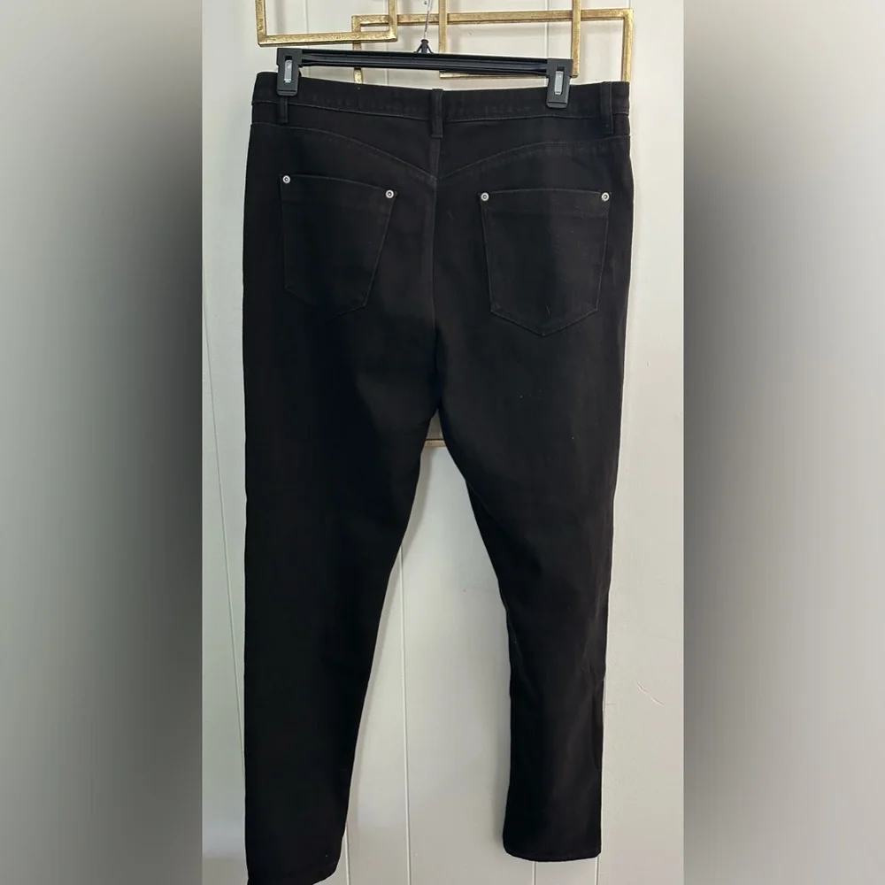 Black ripped jeans with detail - Picture 3 of 6